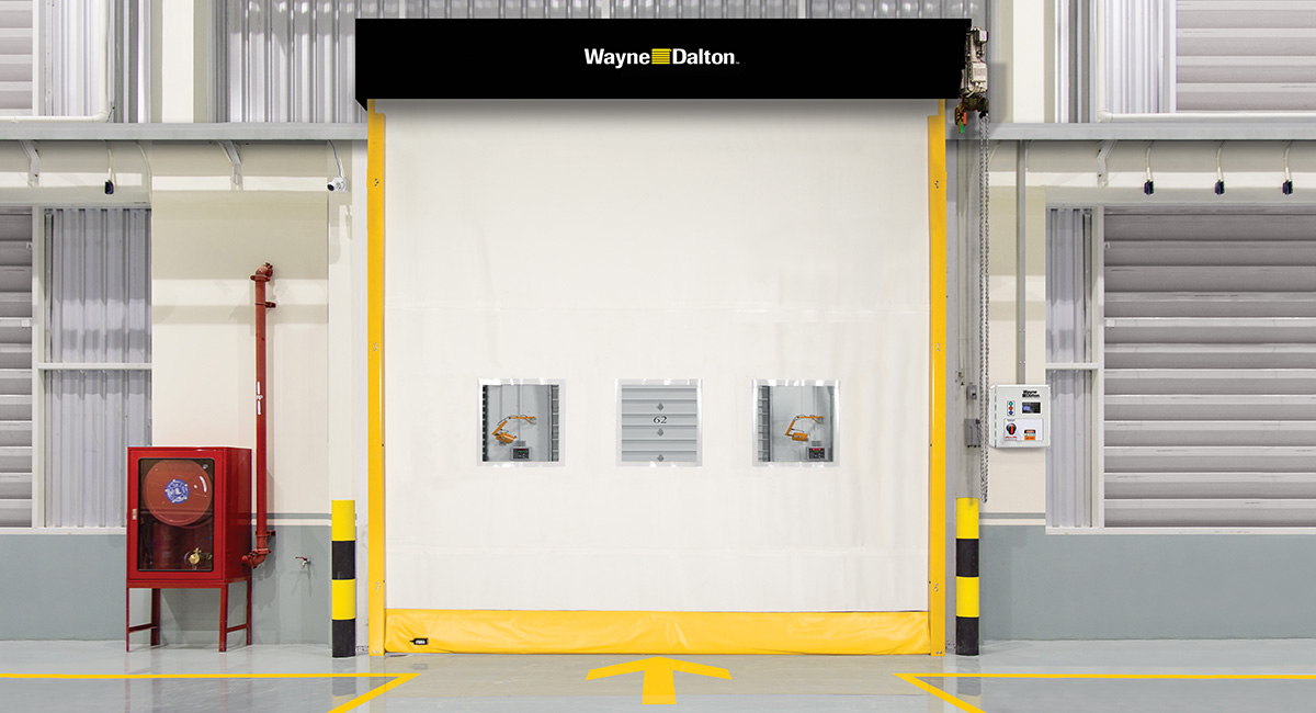 Wayne Dalton High Speed Fabric Door Model 880